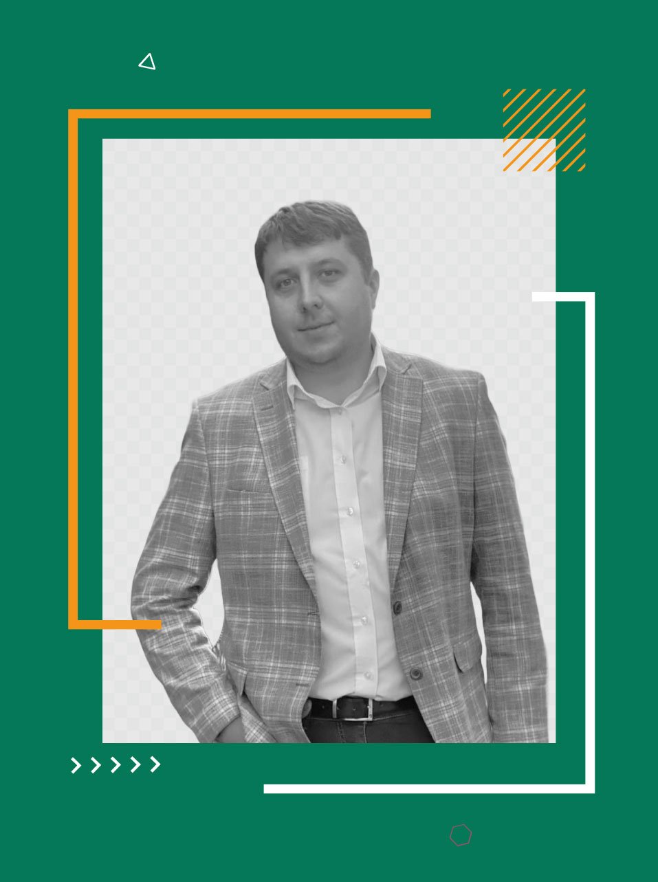 Portrait of Maksym Didur, Event Expert at ViMaxus agency.