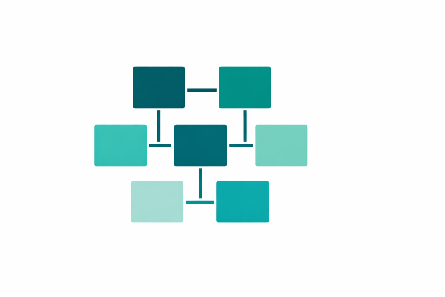 Six connected boxes representing the six-element prompt framework