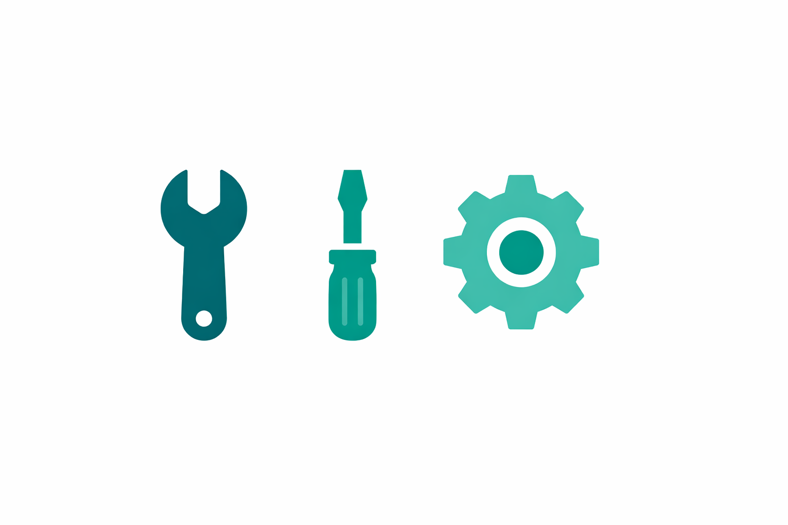 Three abstract tool icons representing AI coding platforms compared side by side